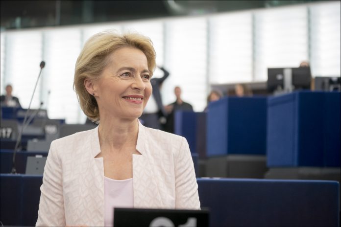 Ursula von del Leyen, presidenta de la Comisión Europea