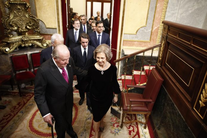 El rey emérito don Juan Carlos I y la reina emérita doña Sofía