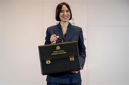 La ministra de Ciencia, Innovación y Universidades, Diana Morant, recibe la cartera de Universidades 